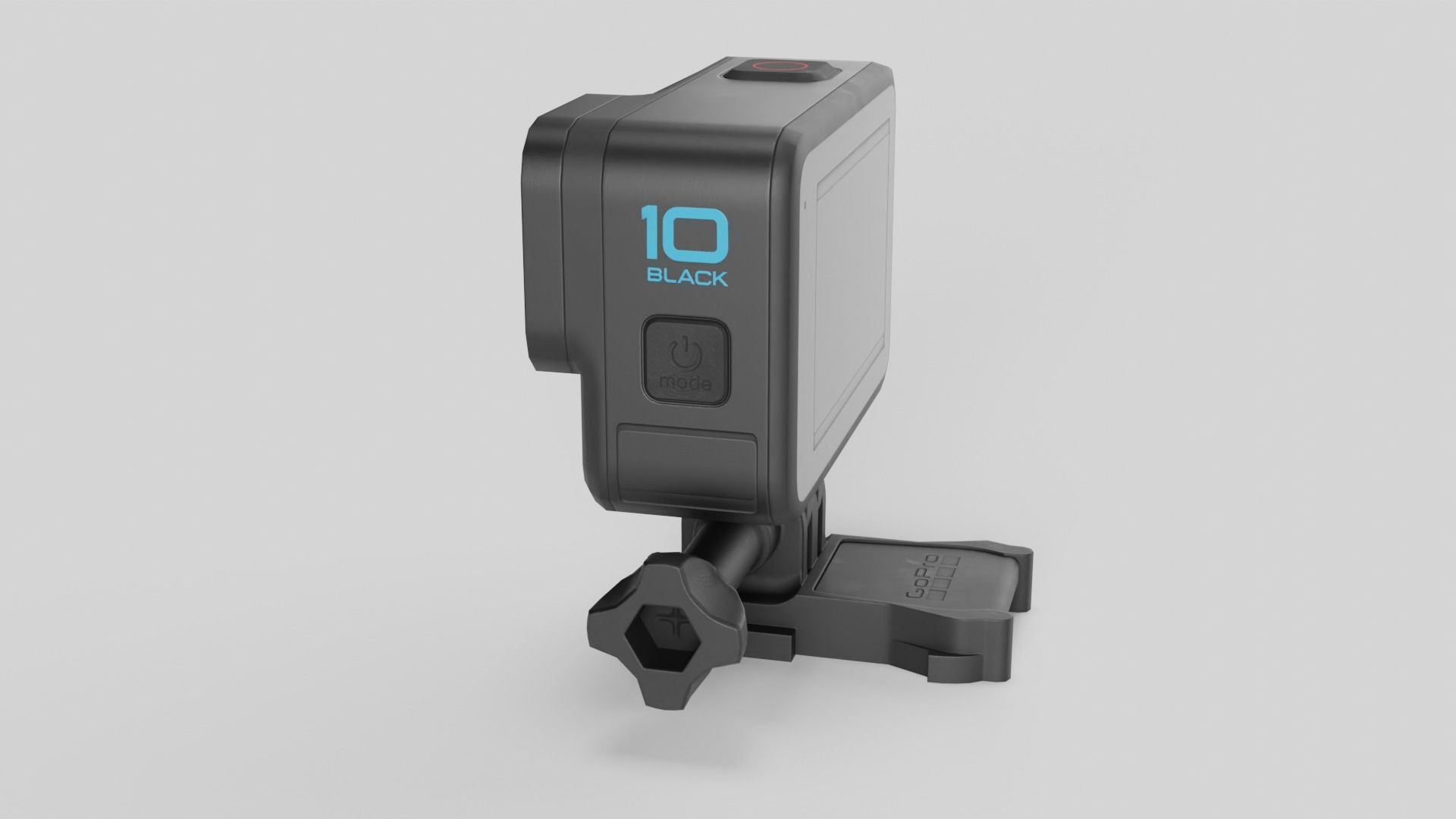 GoPro Hero 10 Low-poly 3D model_34