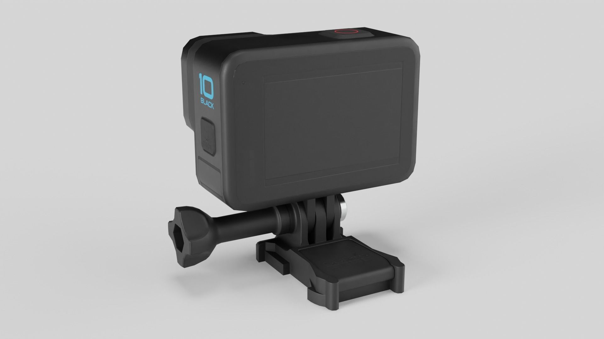 GoPro Hero 10 Low-poly 3D model_33