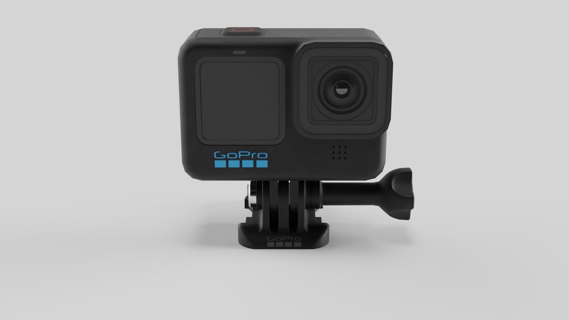 GoPro Hero 10 Low-poly 3D model_39
