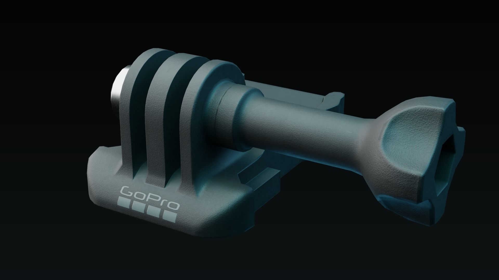GoPro Hero 10 Low-poly 3D model_10