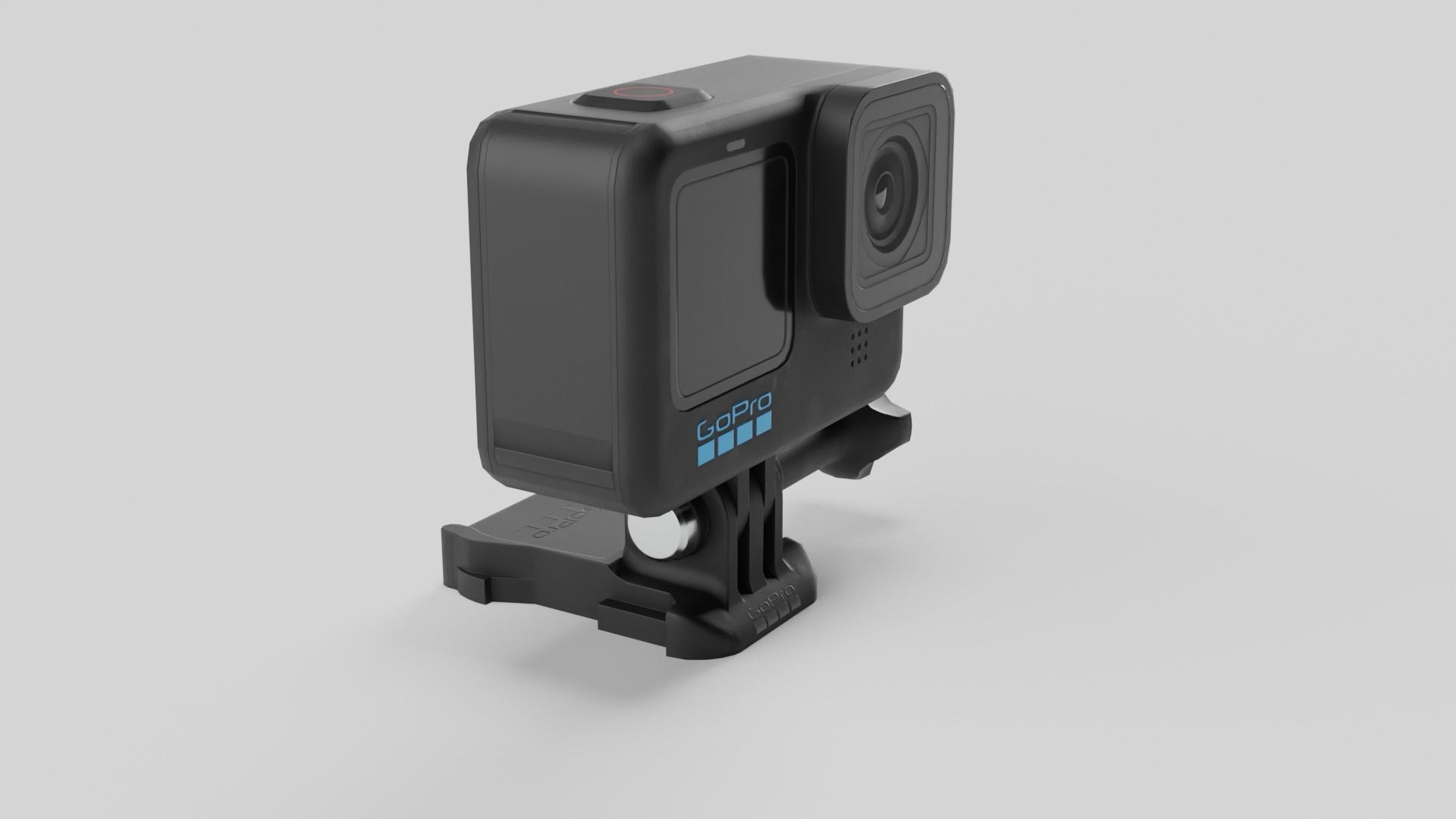 GoPro Hero 10 Low-poly 3D model_13