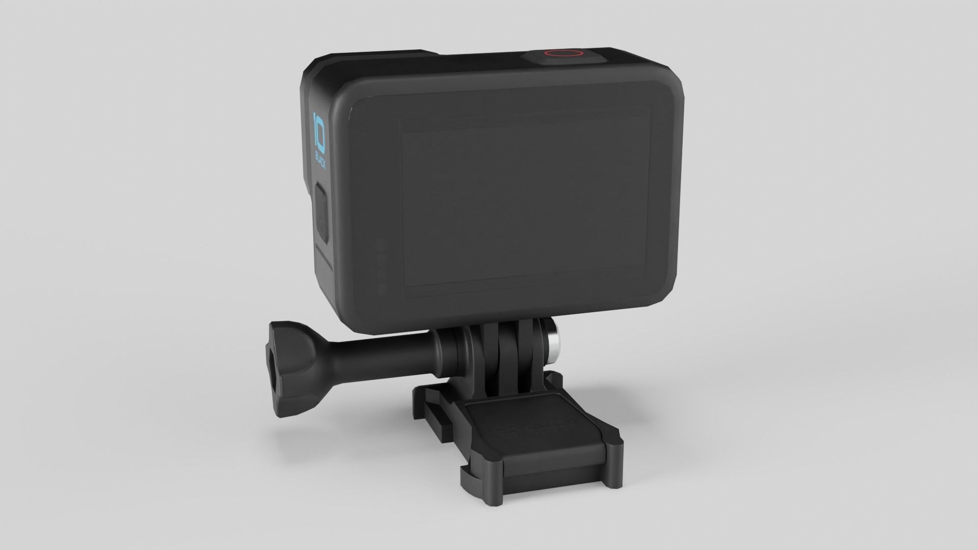 GoPro Hero 10 Low-poly 3D model_22