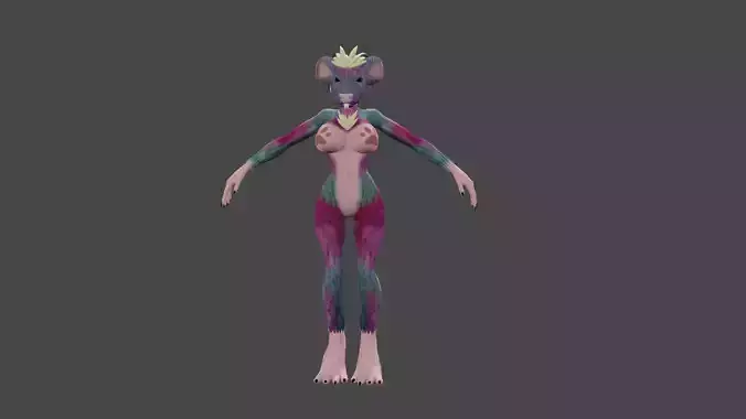 3D Character Kitty