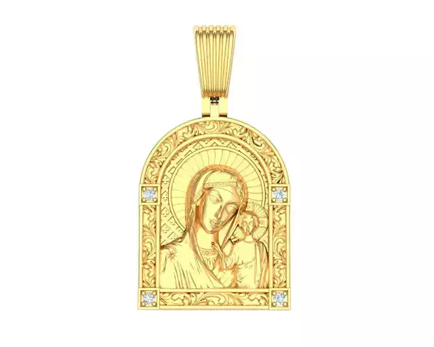 Saint Mary  necklace