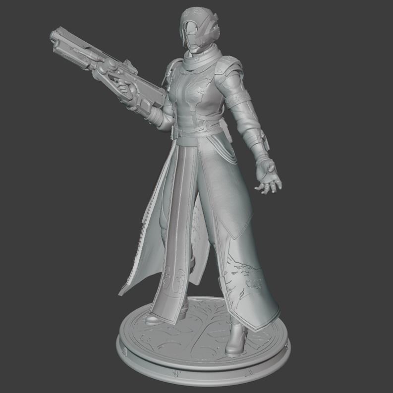 DESTINY - WARLOCK ARMOR IRON BANNER YEAR ONE 3D print model_5