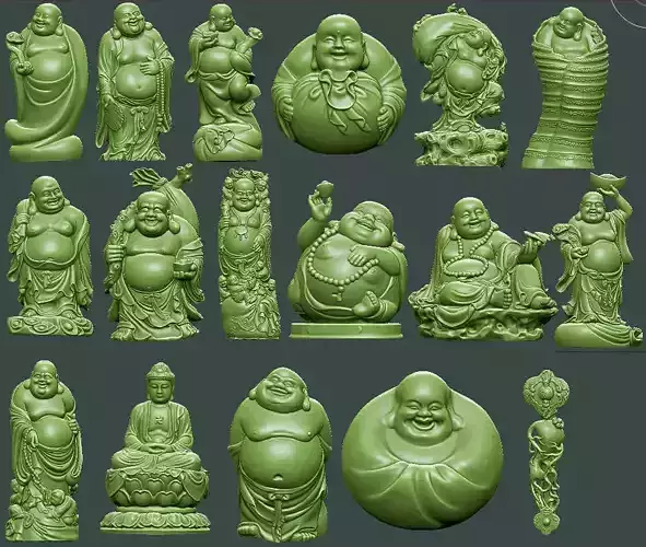 Ruyi Laughing Buddha