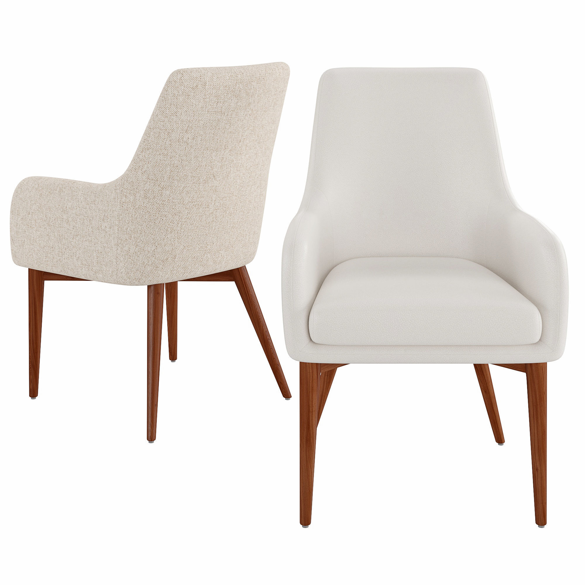 Armchair DC627-ARM 3D model_3