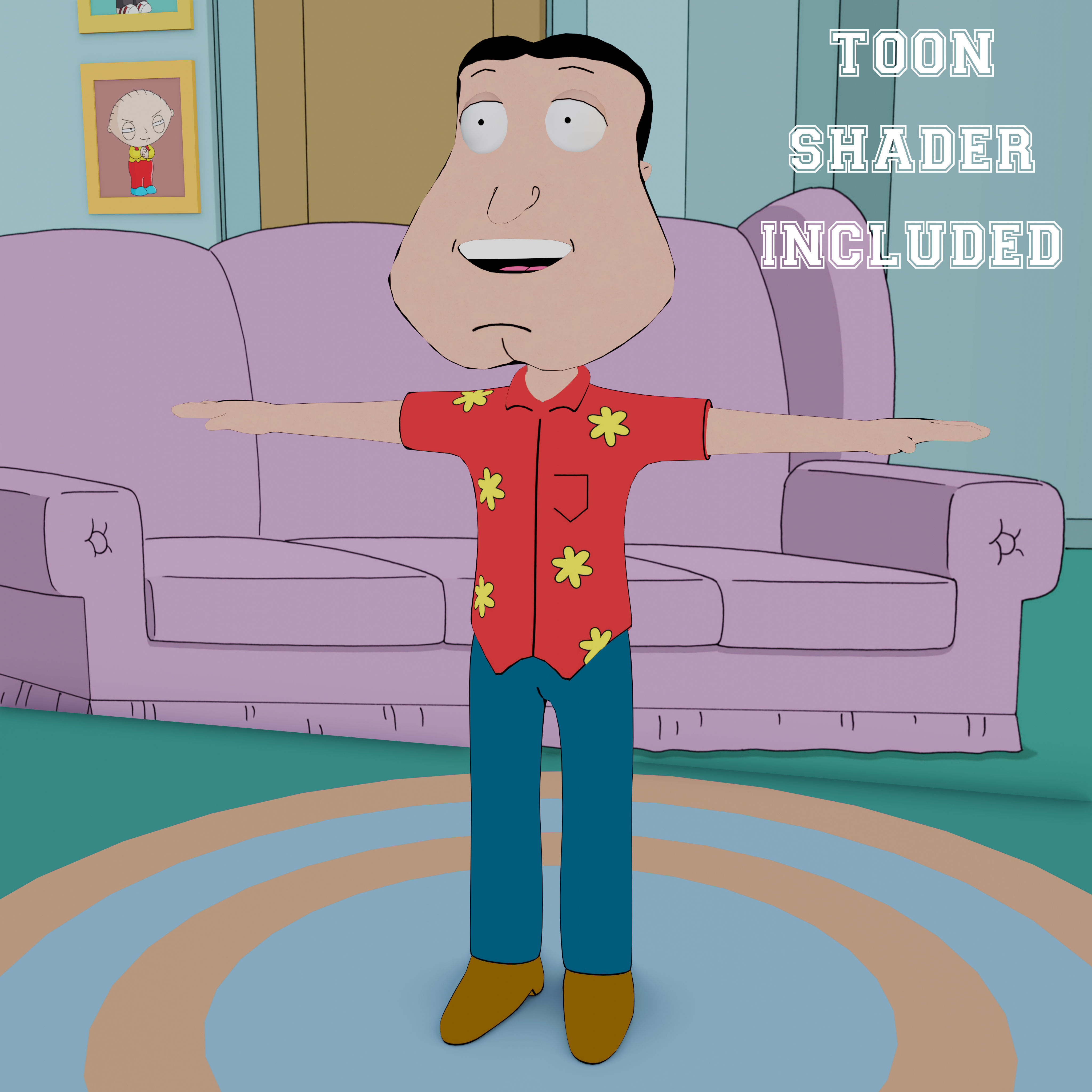Family Guy Collection Rigged _11