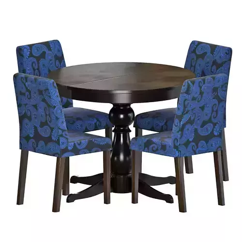  INGATORP Table And   BERGMUND Chair