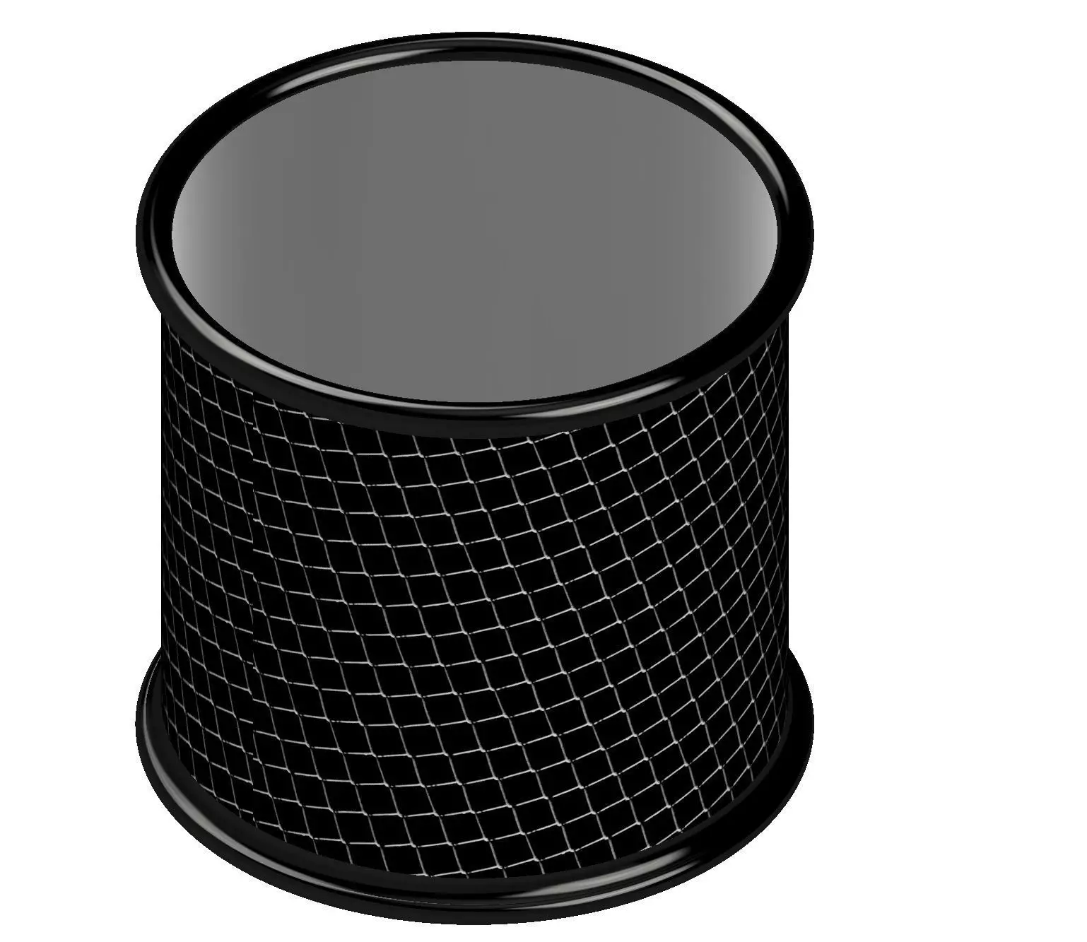 Pend stand plastic with mesh 3D print model_0