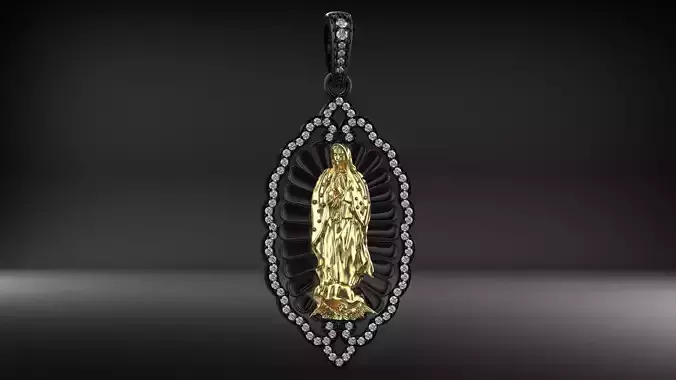 Mary Guadalupe necklace