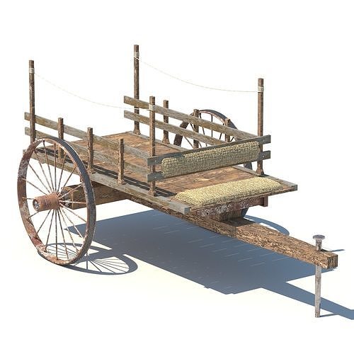 Farm Cart 3D model