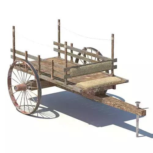Farm Cart 3D model