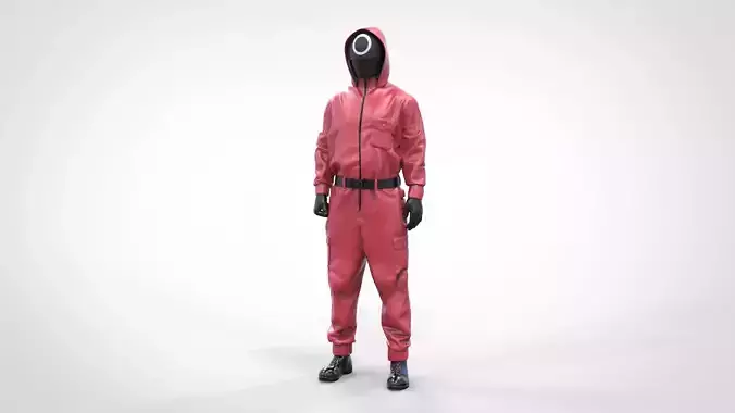 N1 Squid Game Pink Soldier