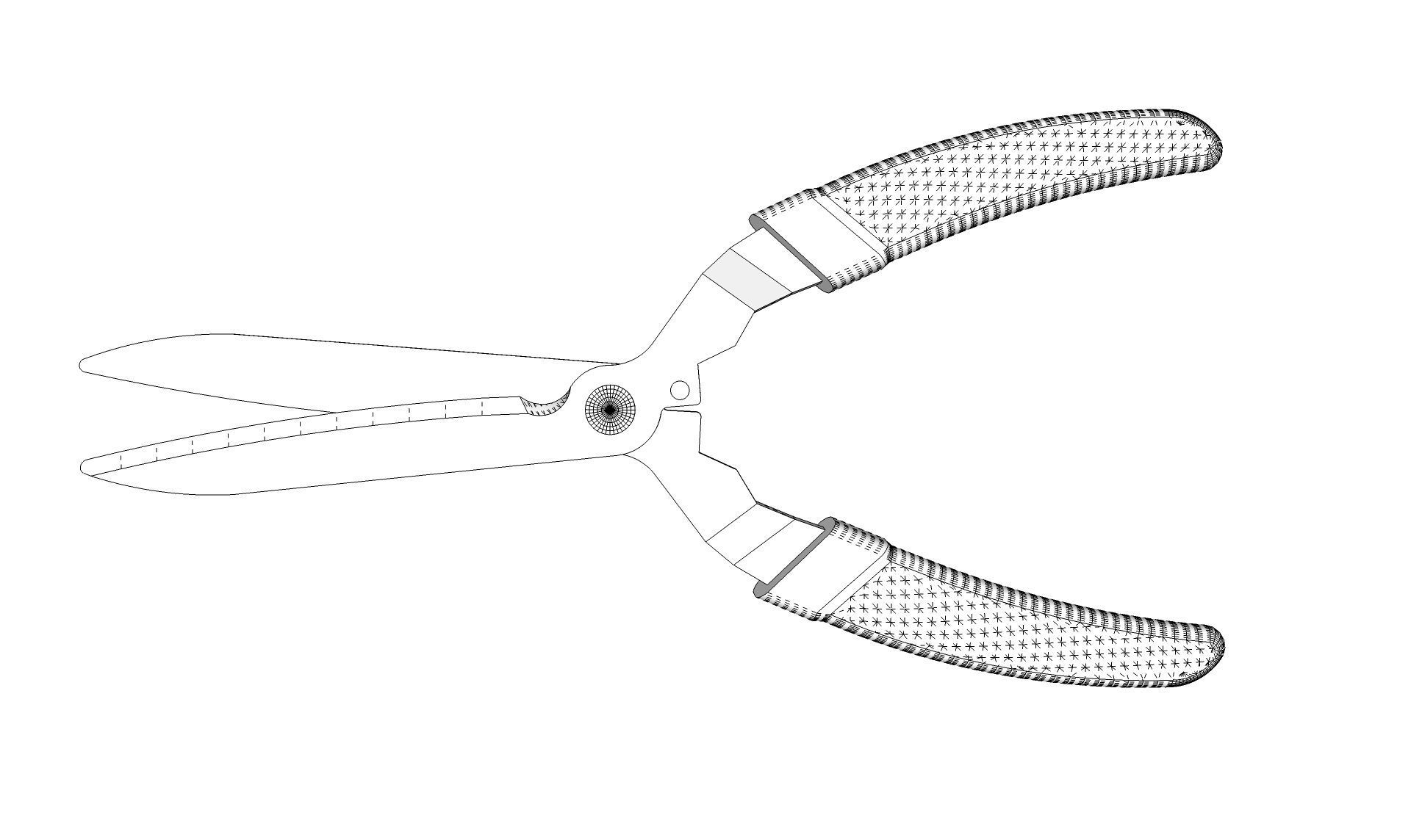 Hedge Shears 3D model_18