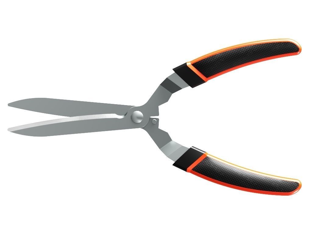 Hedge Shears 3D model_8