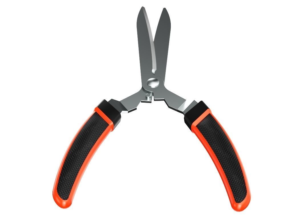 Hedge Shears 3D model_6