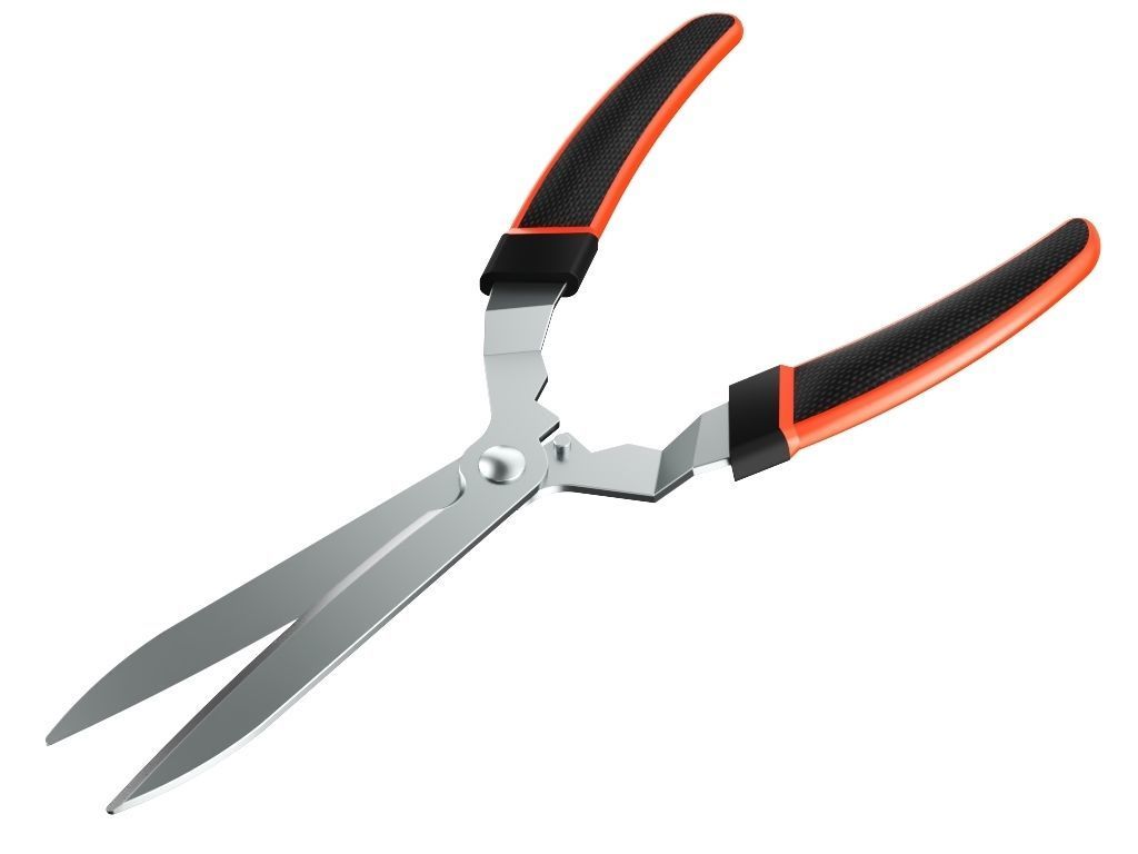 Hedge Shears 3D model_1