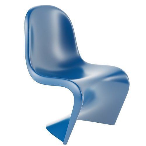 Panton chair 3D model 6