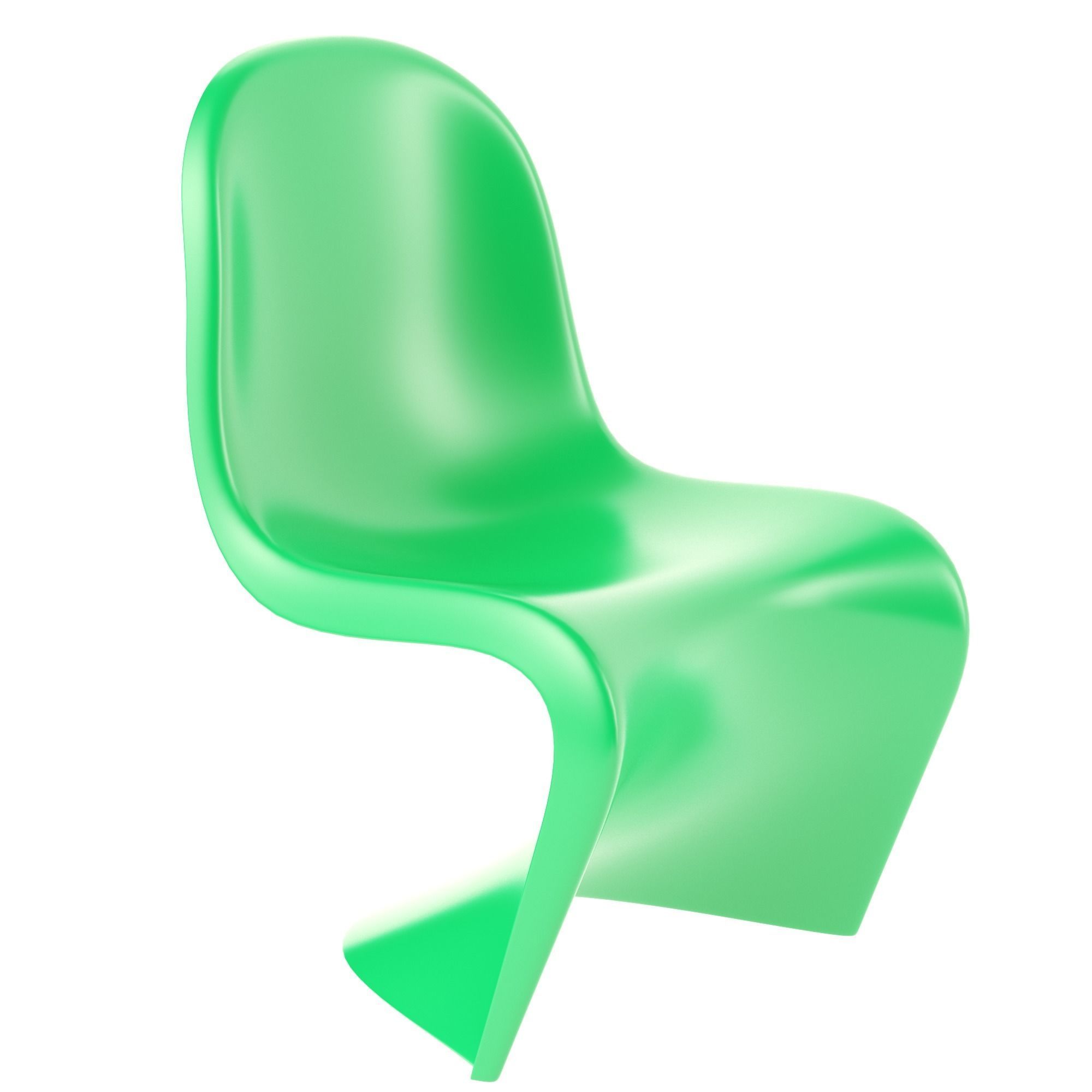 Panton chair 3D model_7