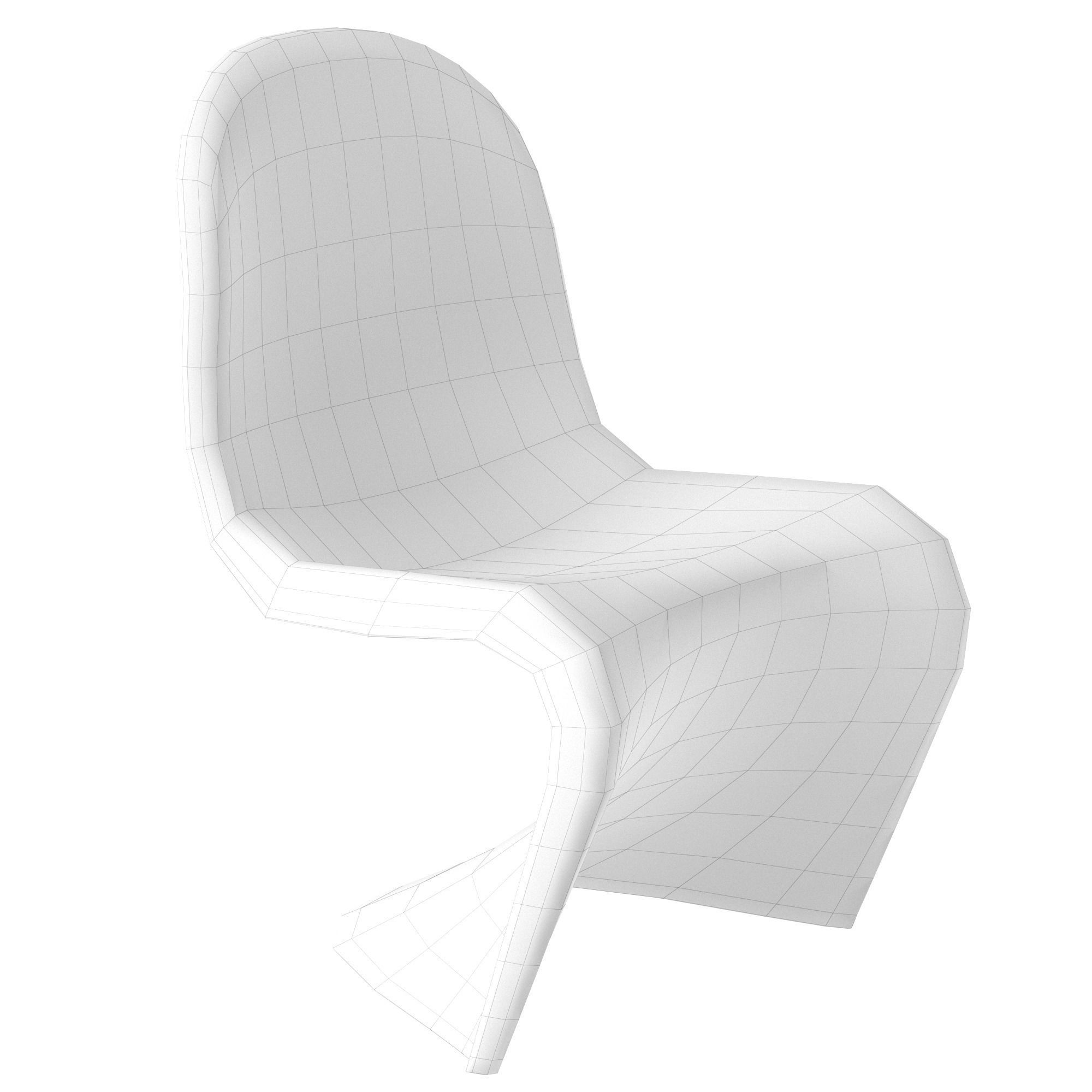 Panton chair 3D model_11