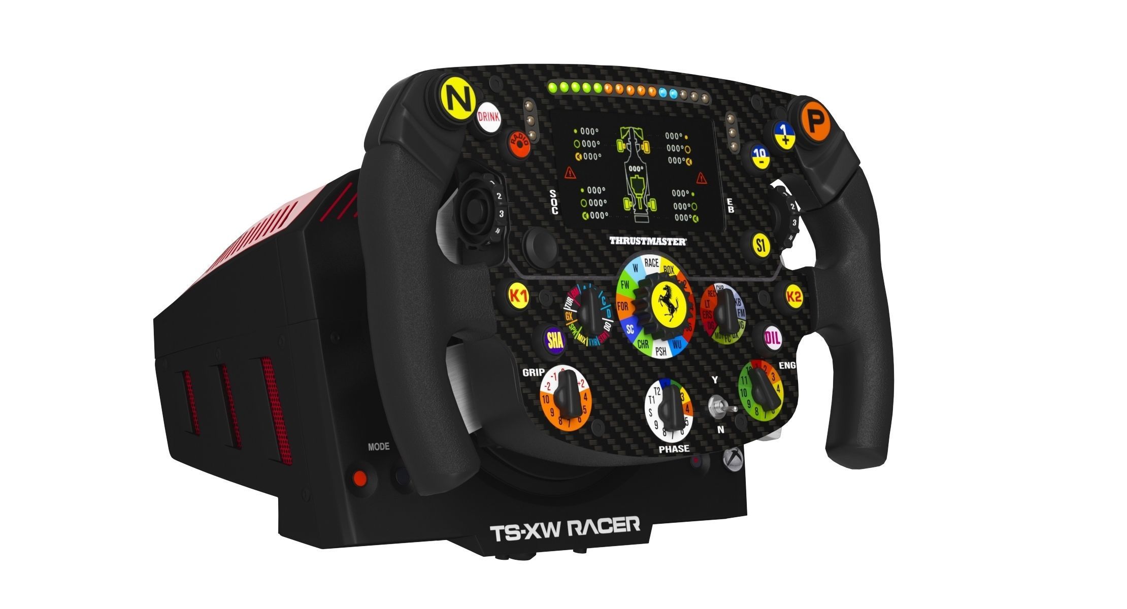 Formula 1 Racing Game Simulator Seat Triple Display 3D model_23