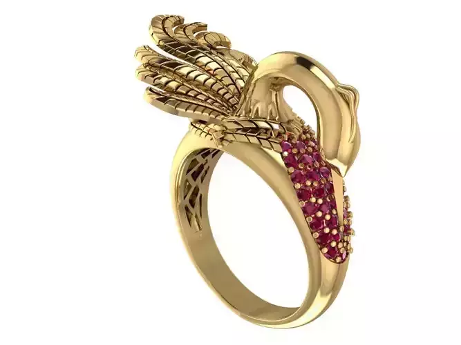 PEACOCK RING