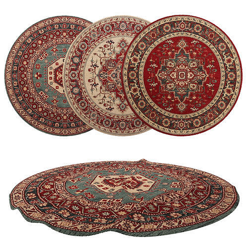 Rugs No 409 Low-poly 3D model