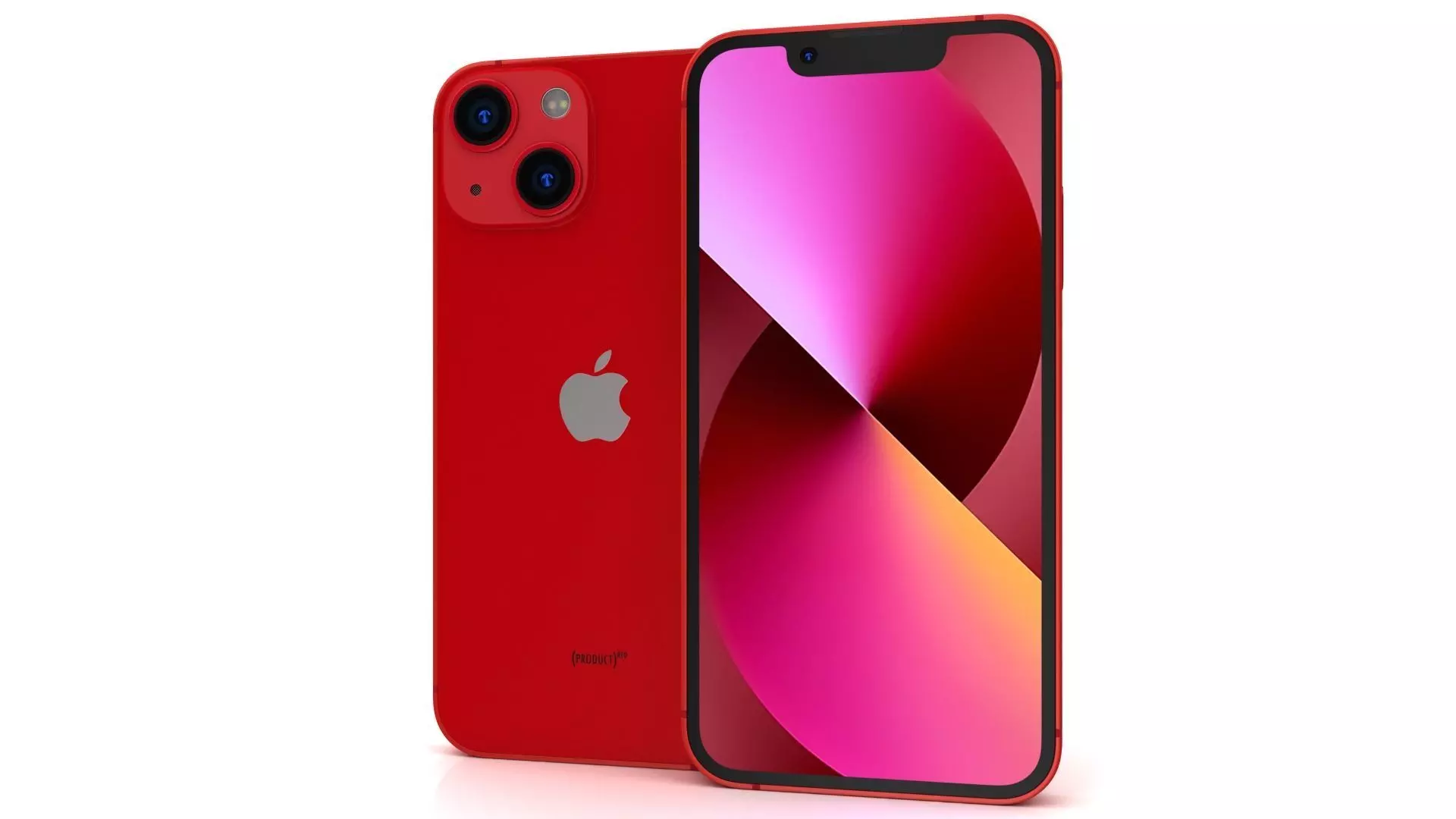 Apple iPhone 13 Mini Red 3D model_0