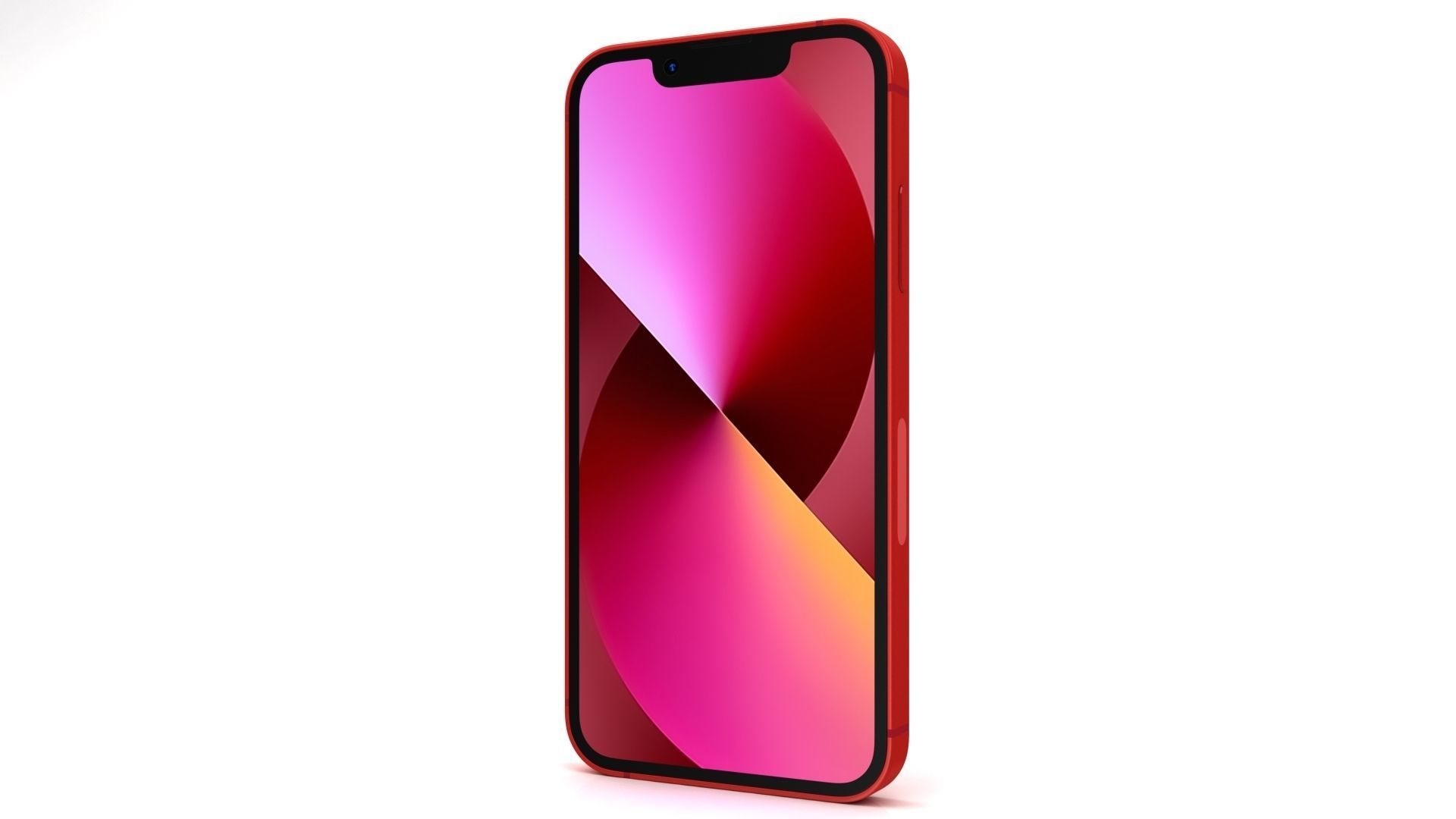 Apple iPhone 13 Mini Red 3D model_1