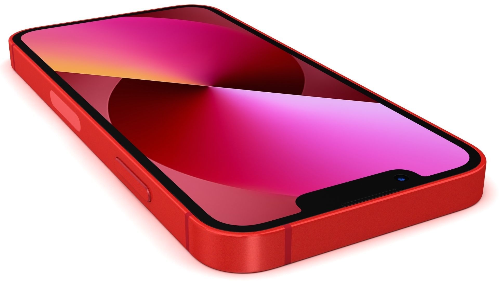 Apple iPhone 13 Mini Red 3D model_7