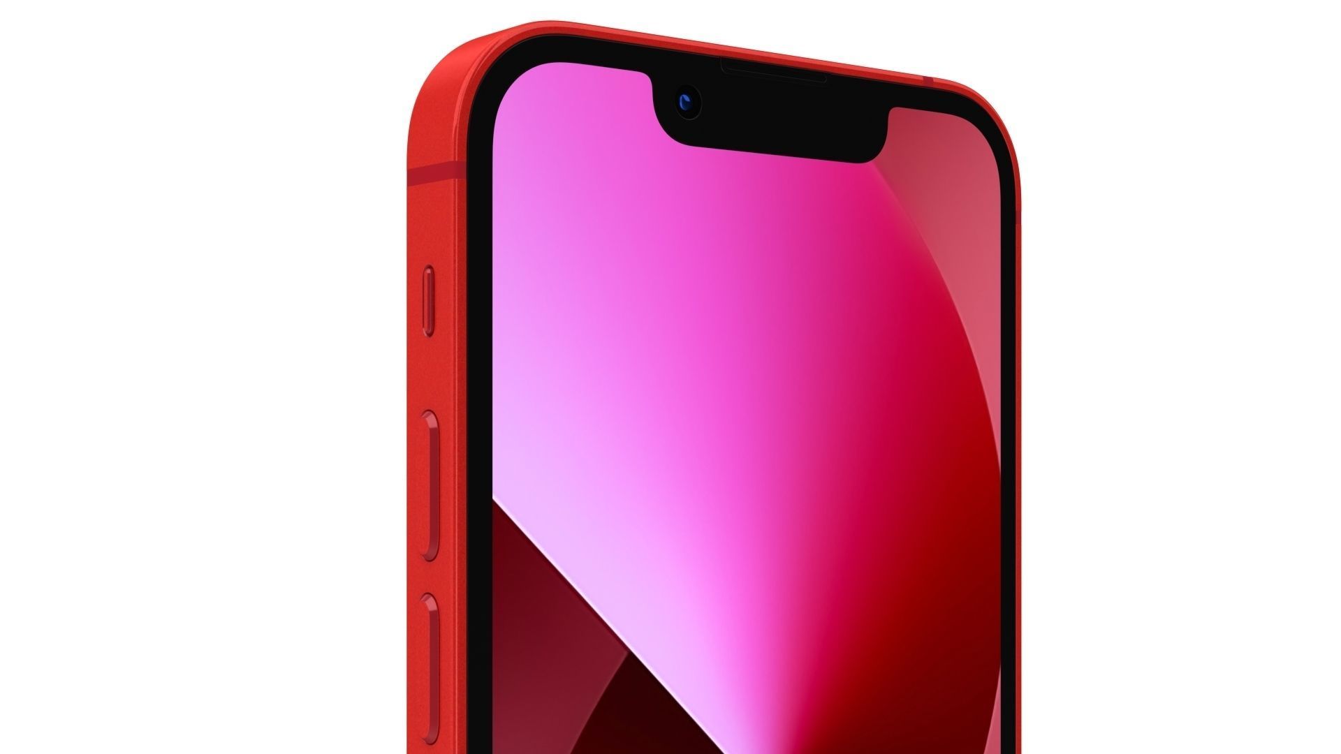 Apple iPhone 13 Mini Red 3D model_9
