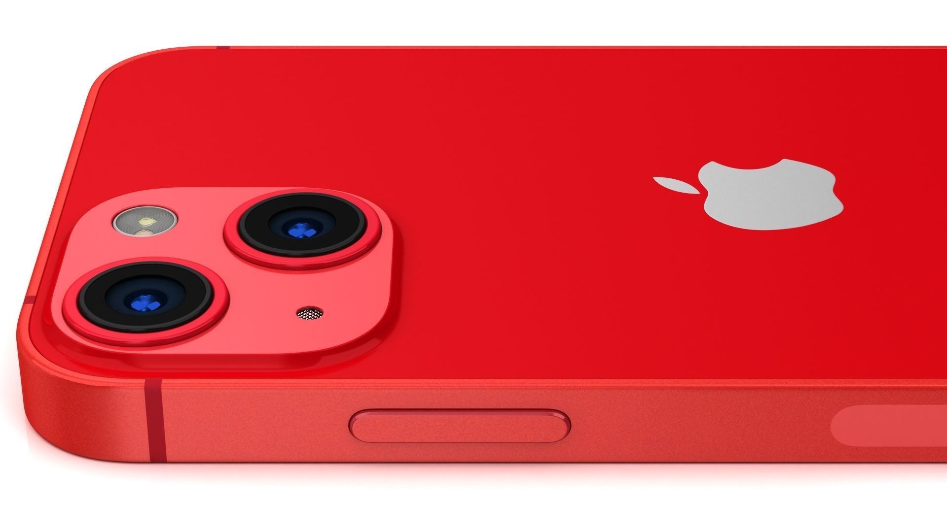 Apple iPhone 13 Mini Red 3D model_8