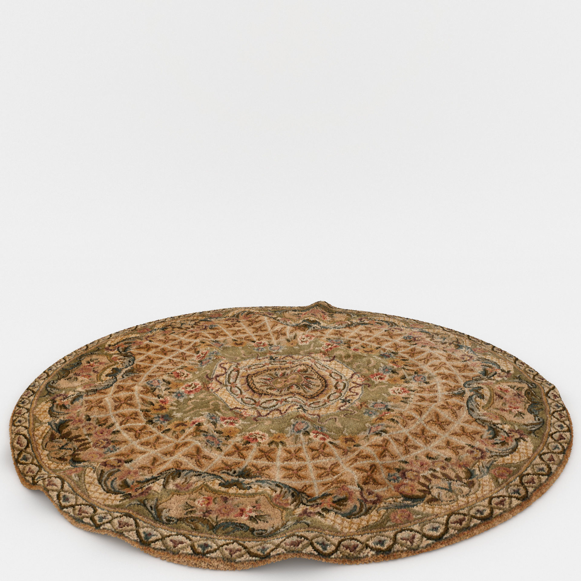 Rugs No 410 Low-poly 3D model_5