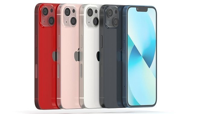 iPhone 13 all colors - Element 3D 3D model