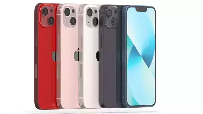 iPhone 13 all colors - Element 3D 3D model