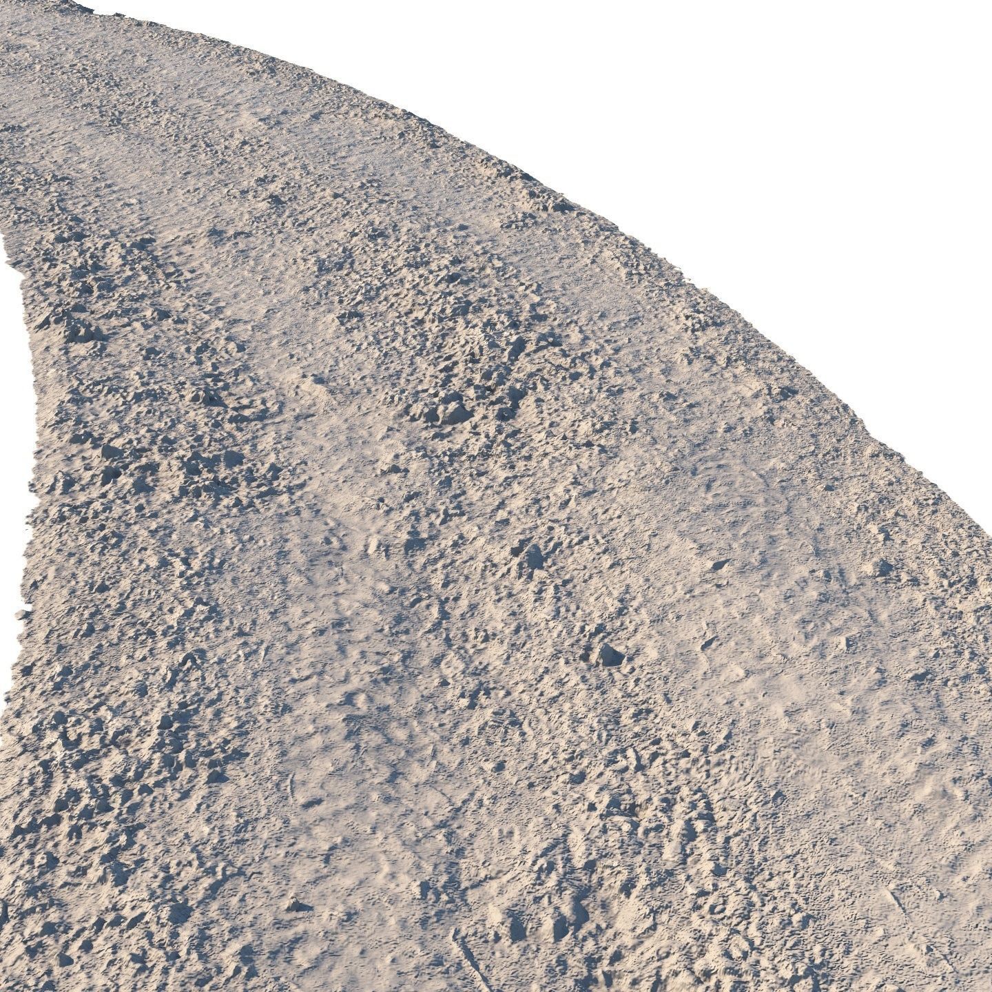  Dirt Road Material 06 3D model_6