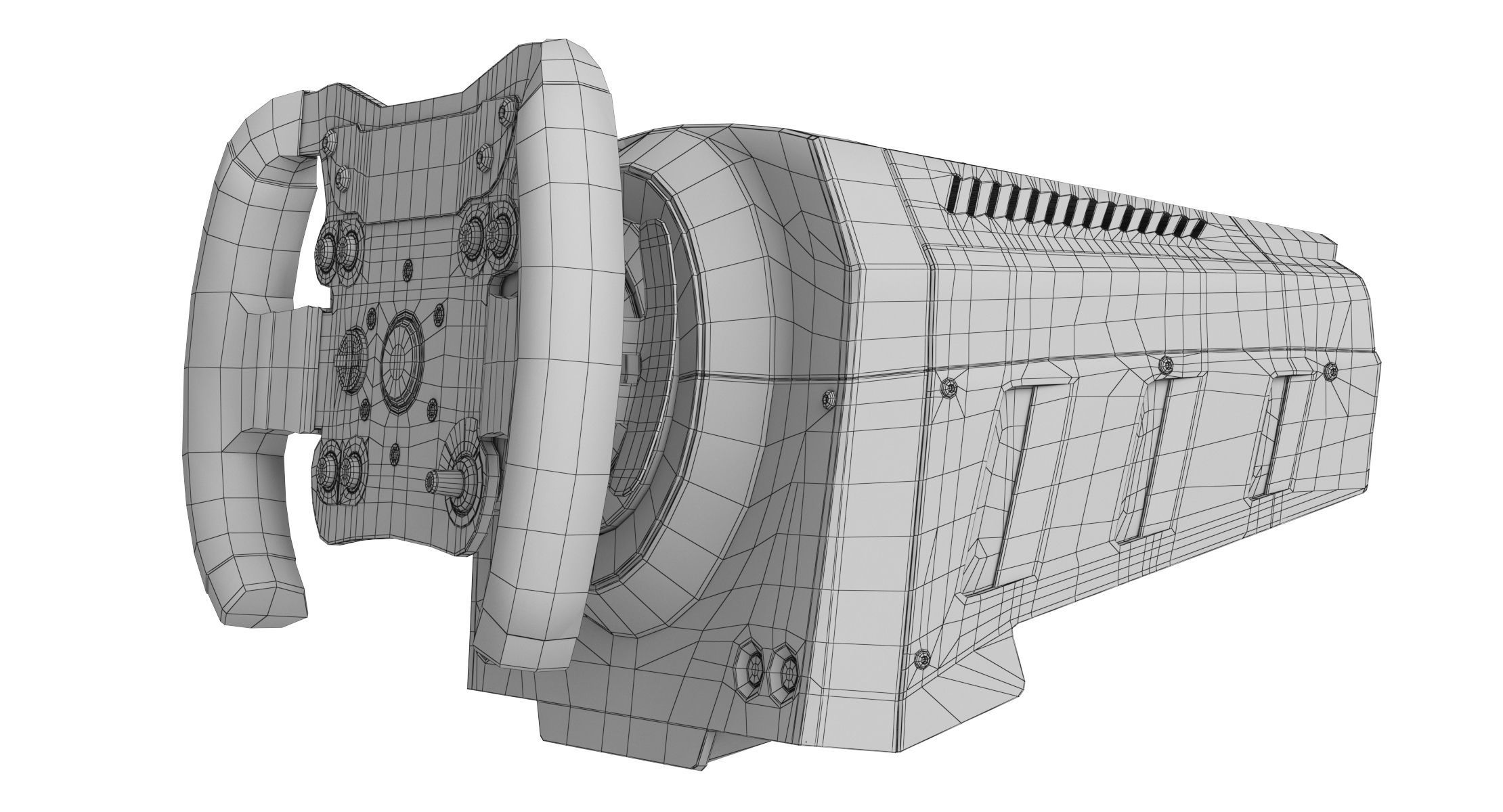 Racing Steering Wheel Controller Collection 3D model_47