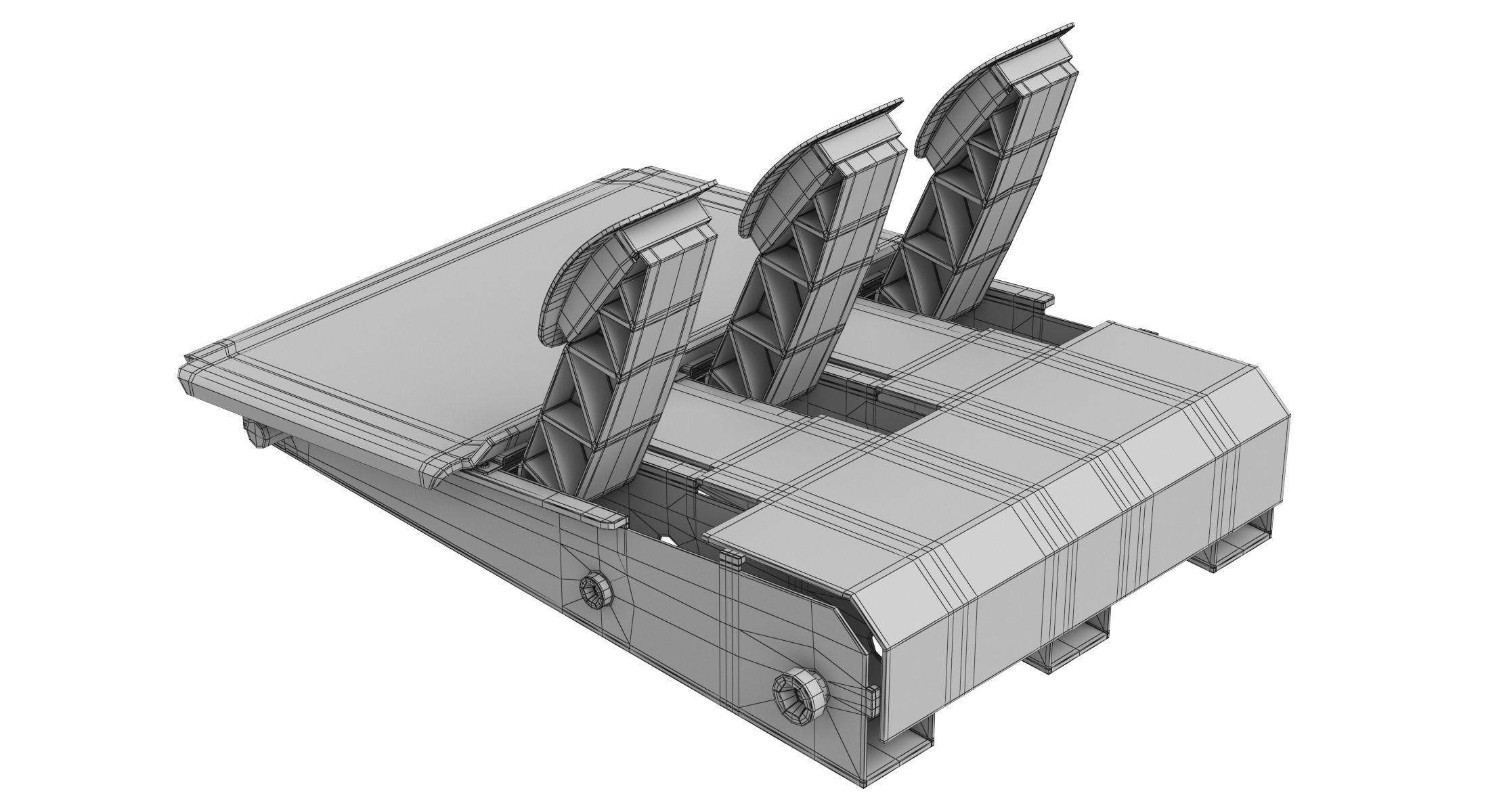 Racing Steering Wheel Controller Collection 3D model_52