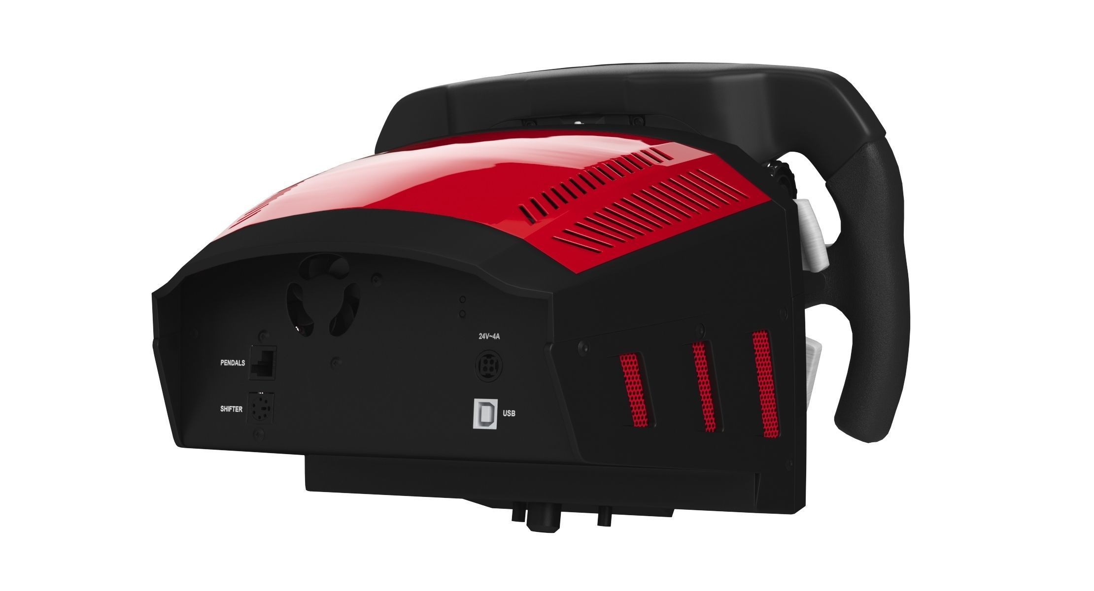 Racing Steering Wheel Controller Collection 3D model_25