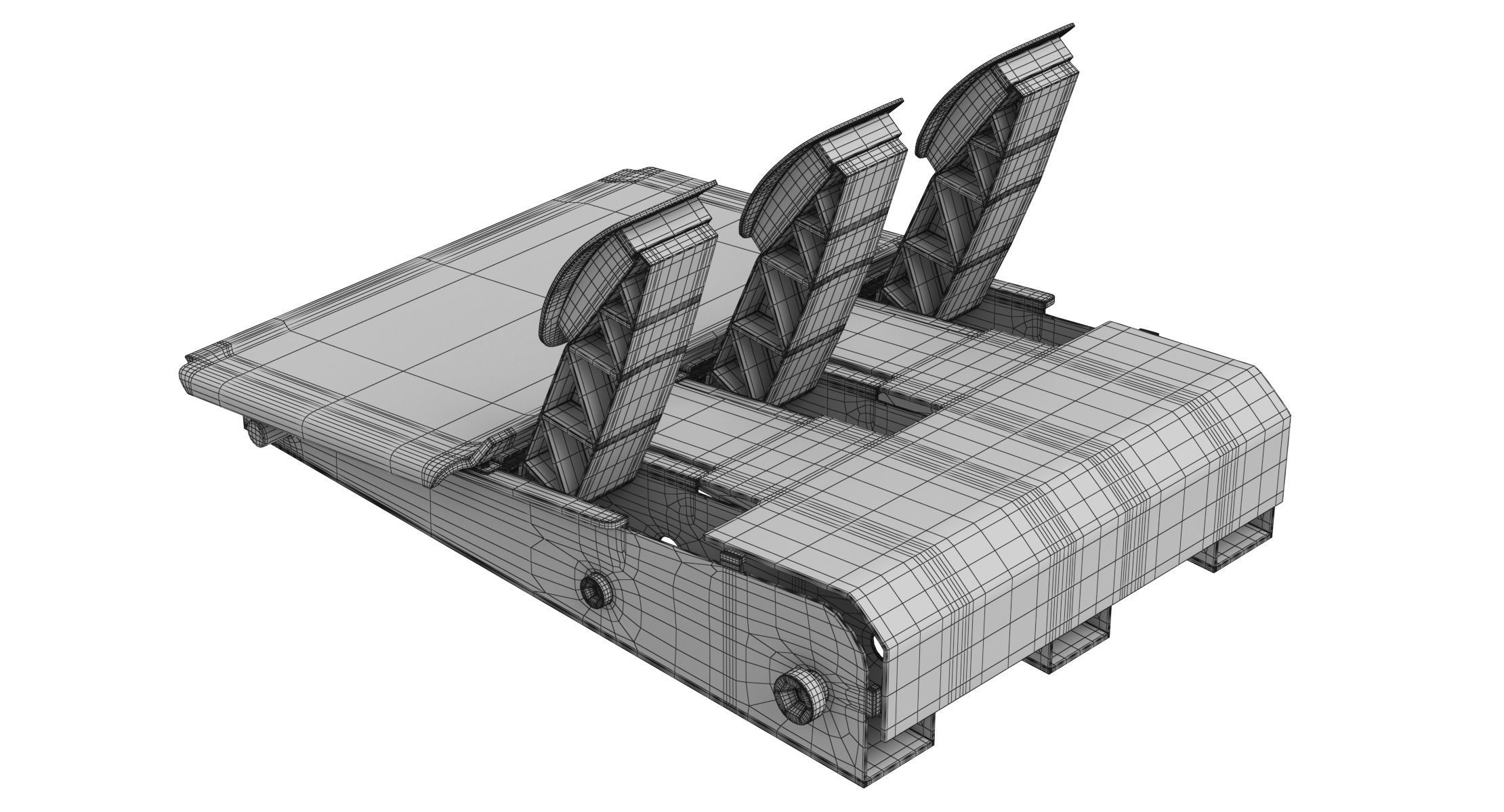 Racing Steering Wheel Controller Collection 3D model_53