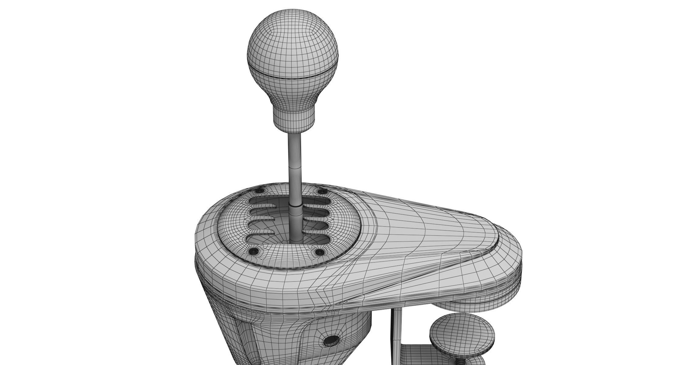 Racing Steering Wheel Controller Collection 3D model_57