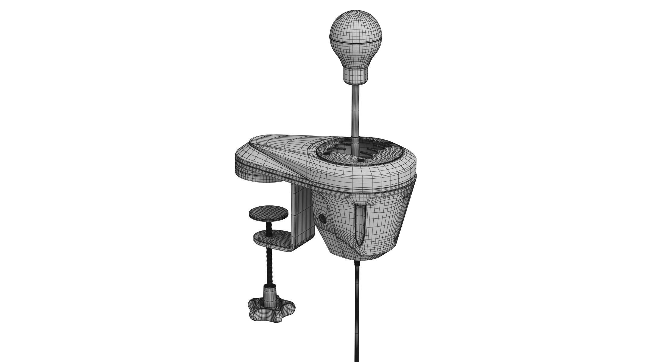 Racing Steering Wheel Controller Collection 3D model_44
