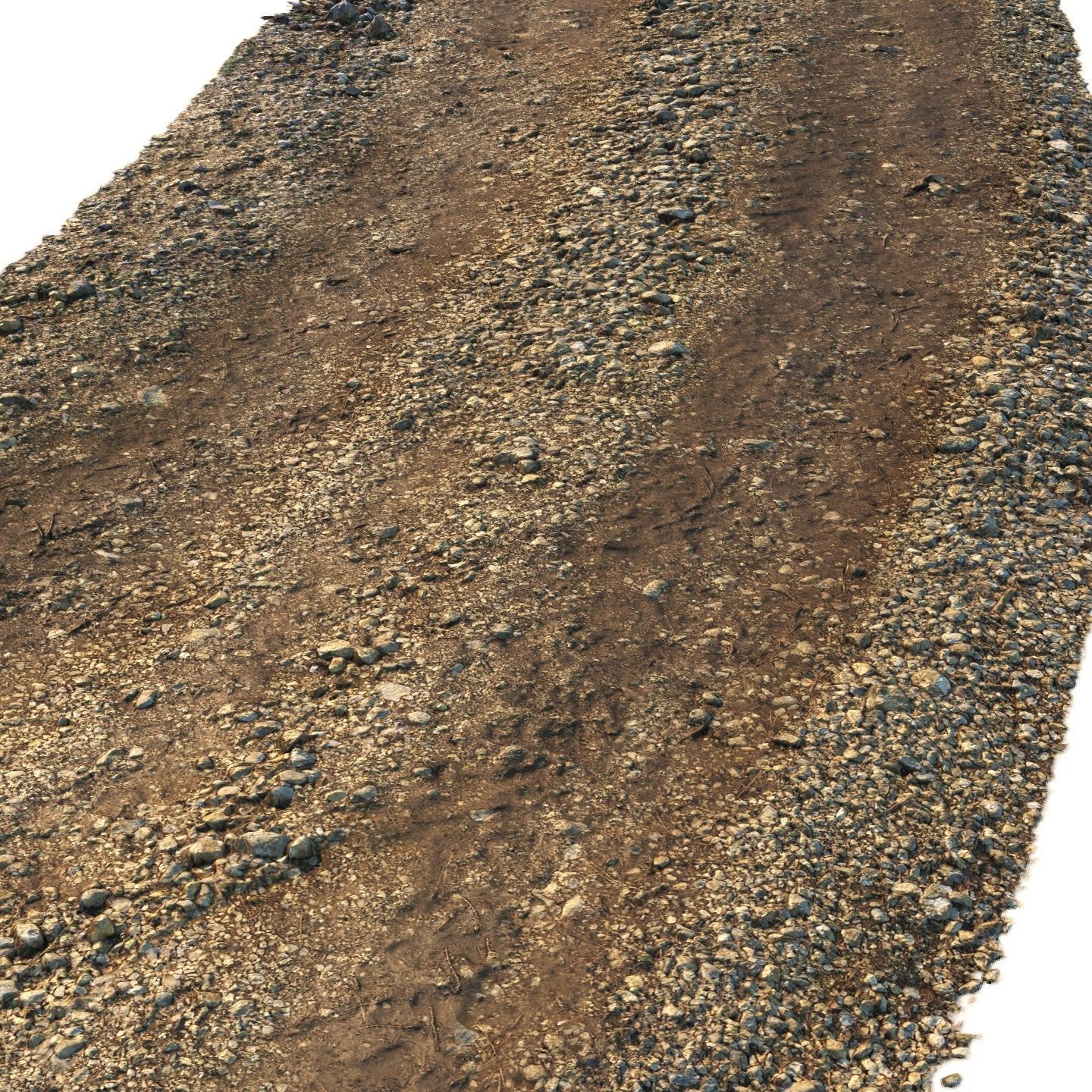 Dirt Road Material 07 3D model_1
