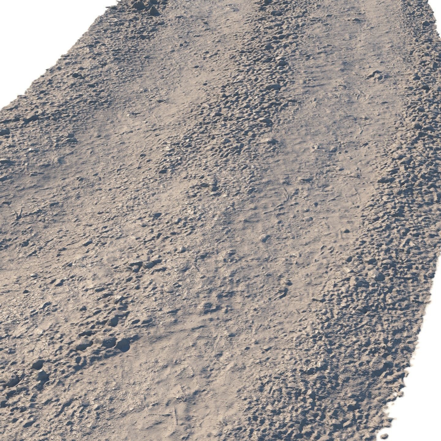 Dirt Road Material 07 3D model_5