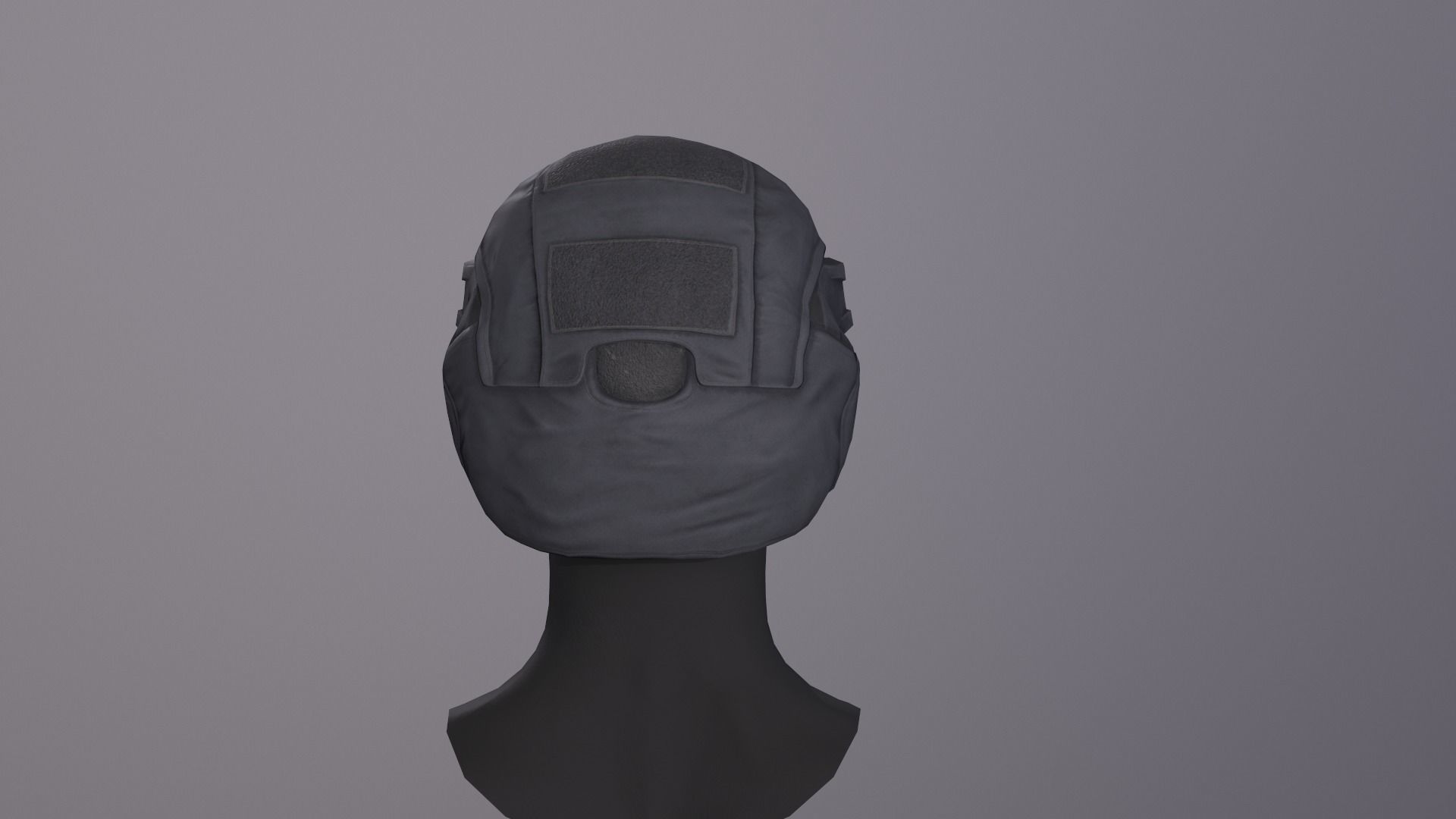C1300 Helmet Low-poly 3D model_5