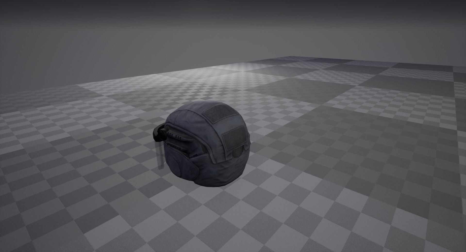 C1300 Helmet Low-poly 3D model_14