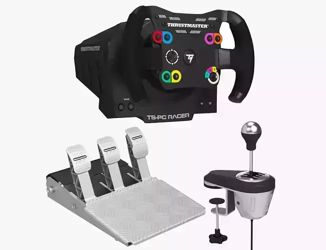 Thrustmaster Driving Force Racing Steering Wheel Set