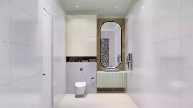 Bathroom interior concept