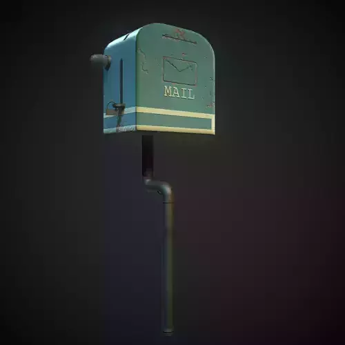 Retro toaster mail box
